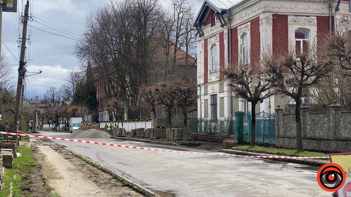 У Коломиї вулиця Франка частково перекрита 3