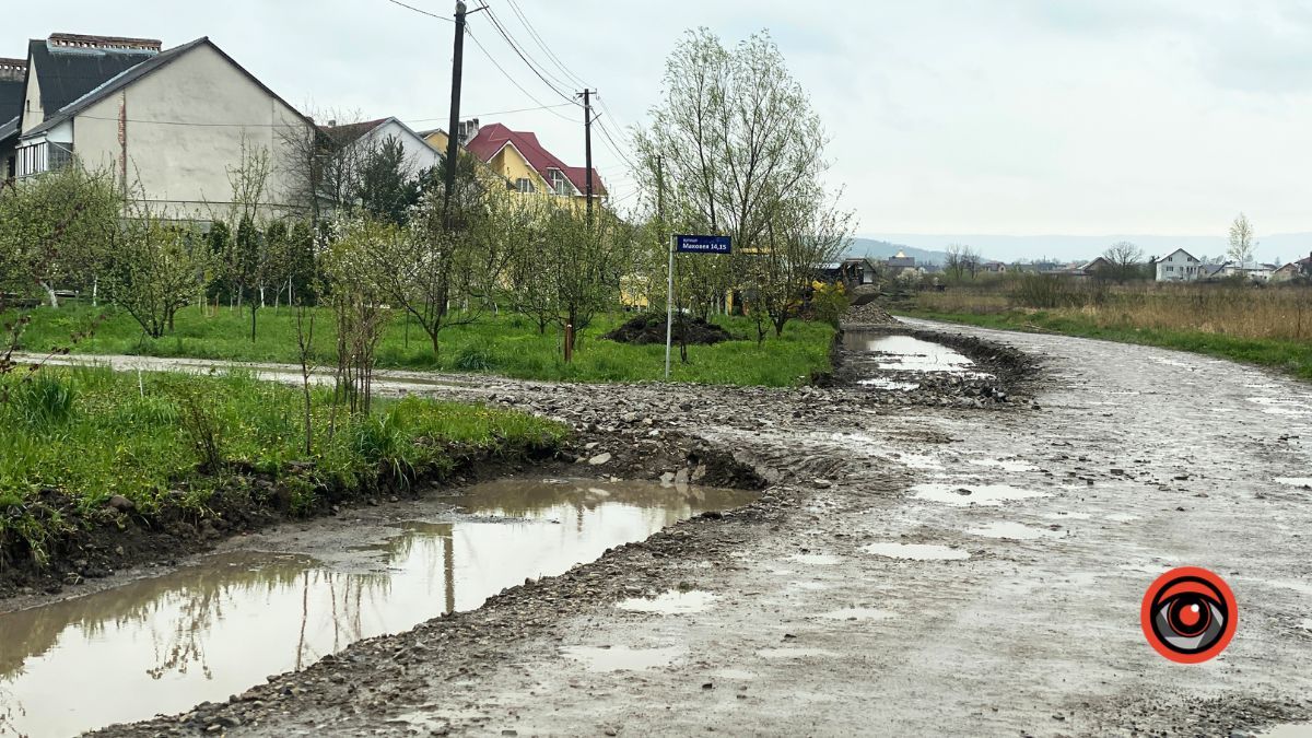 Як виглядає бездоріжжя на вулиці Маковея у Коломиї? 2