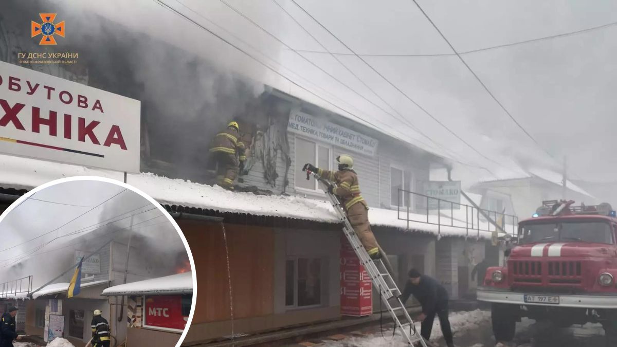 У Косові горіла двоповерхівка