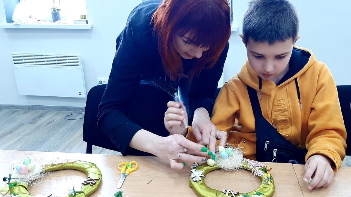 У бібліотеці юнацтва для дітей провели передвеликодній майстер-клас 2