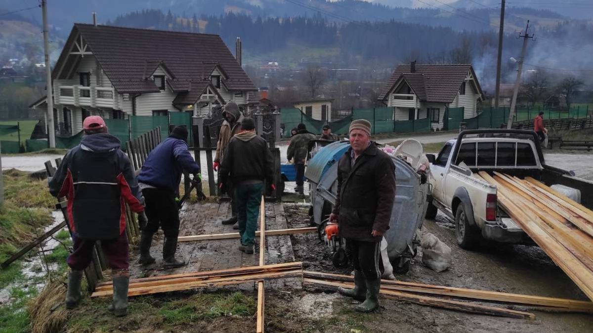 На Верховинщині провели толоку перед Великоднем 5