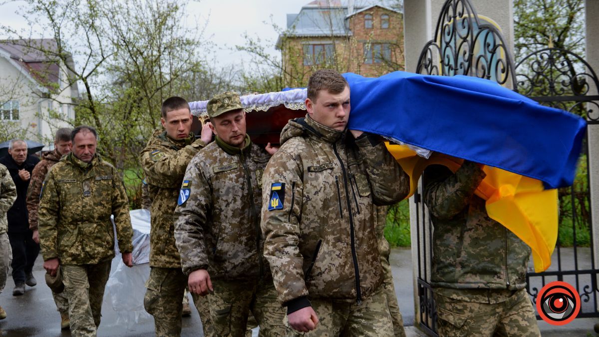 Верхній Вербіж провів в останню дорогу Героя Михайла Гаврилюка 8