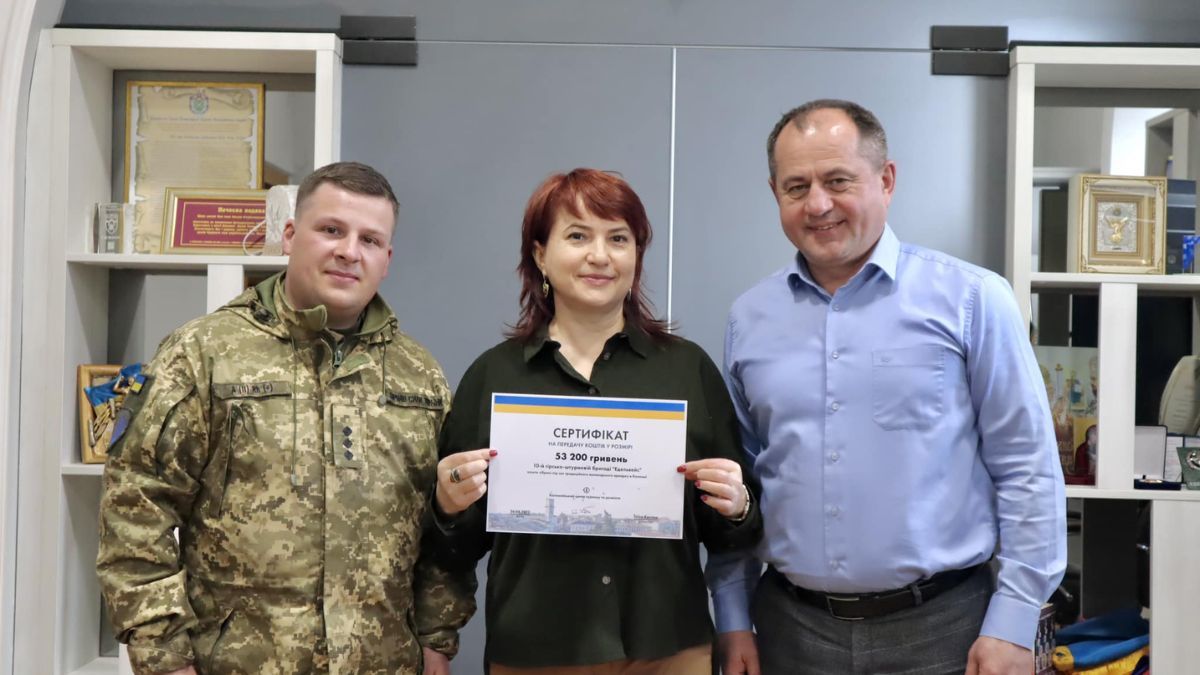 Кошти за оренду місць на великодньому ярмарку передали військовим 1