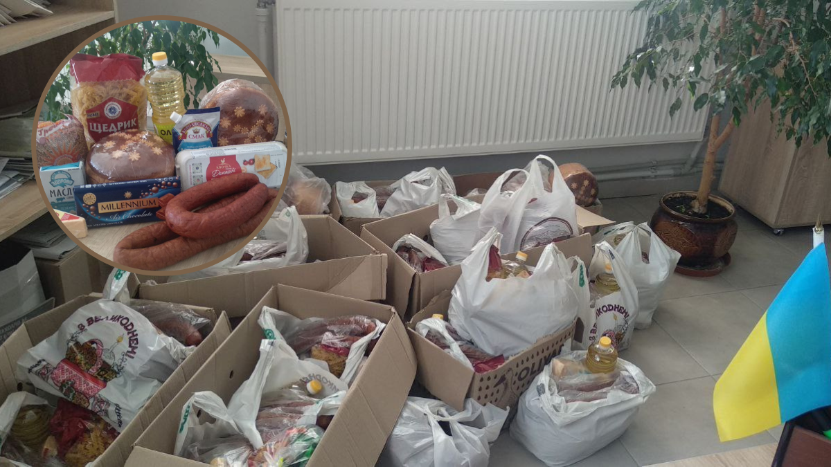 Діти-пільговики з Печеніжинської громади отримати продукти до свята