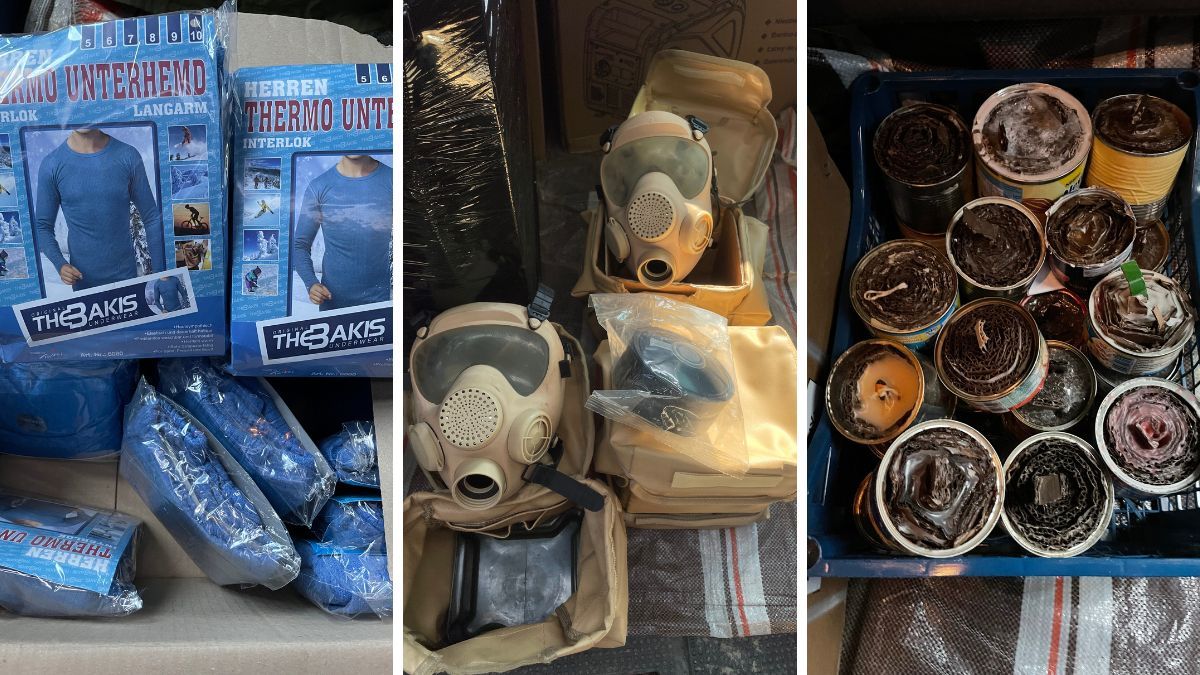 Волонтери центру "Локомотив" везуть великодні продукти на передову 7