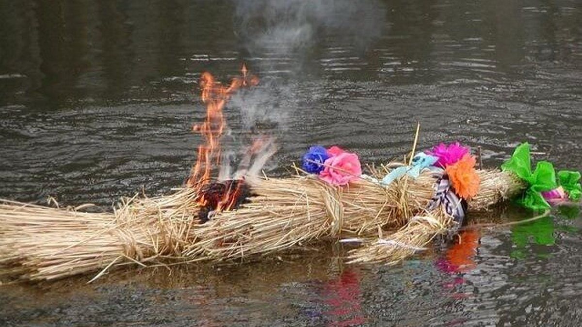 Опудало Мажени спалювали або топили. opolczykpl.wordpress.com