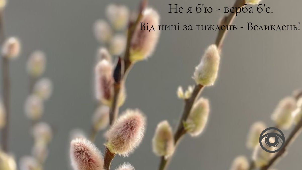 Вітальні листівки з Вербною неділею від Інформатора 1