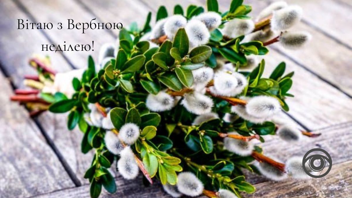 Вітальні листівки з Вербною неділею від Інформатора 2