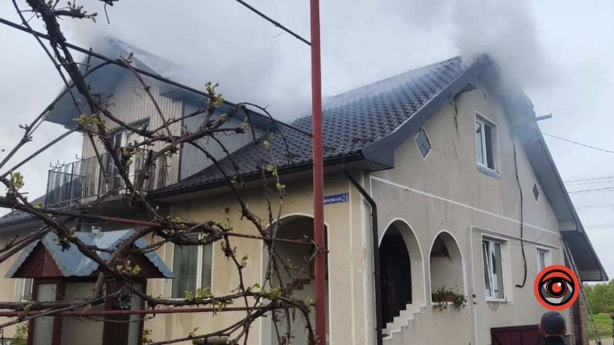 У Слобідці горів житловий будинок