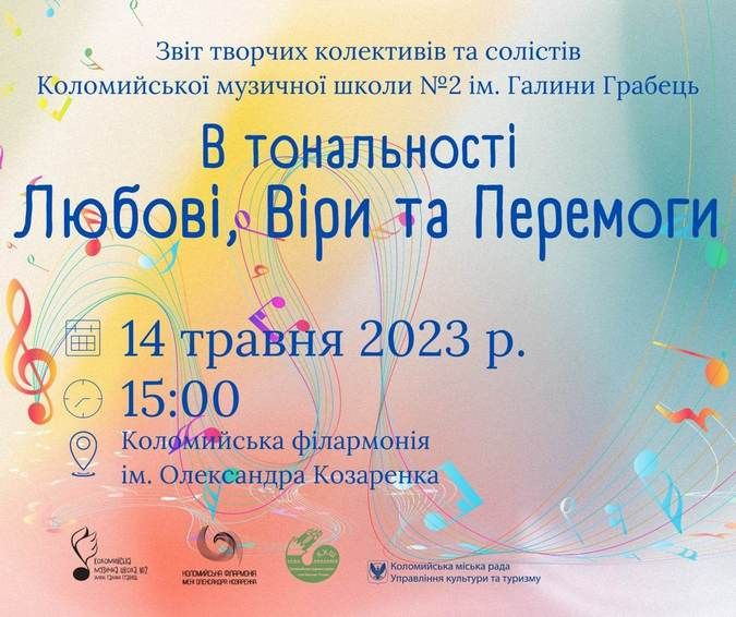"В тональності Любові, Віри та Перемоги": у Коломиї відбудеться концерт 1