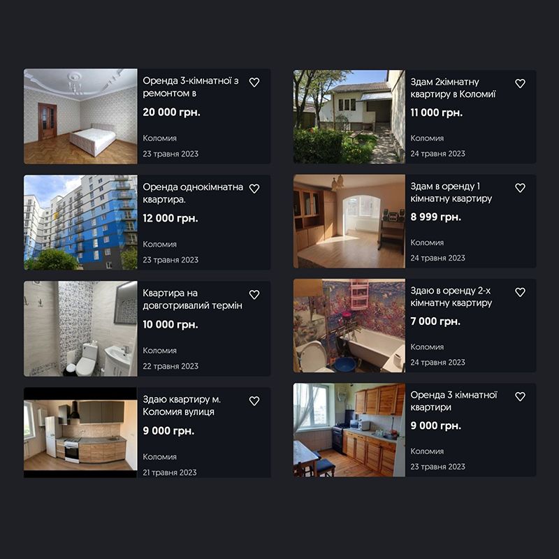 Чи зросла вартість оренди житла в Коломиї за травень-червень 2023 року 6