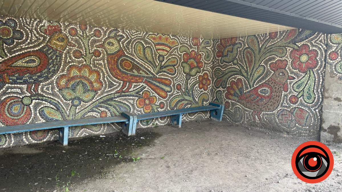 Зупинка в с. Велика Кам'янка