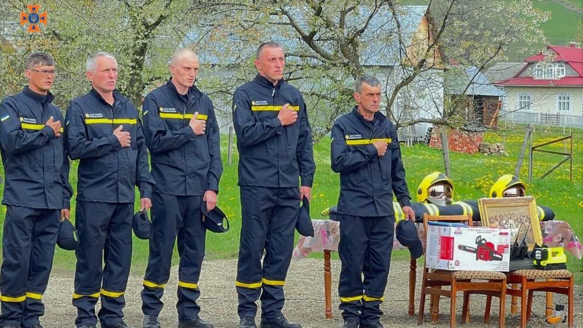 Підрозділ Добровільної пожежної команди відкрили у Брусторах 1