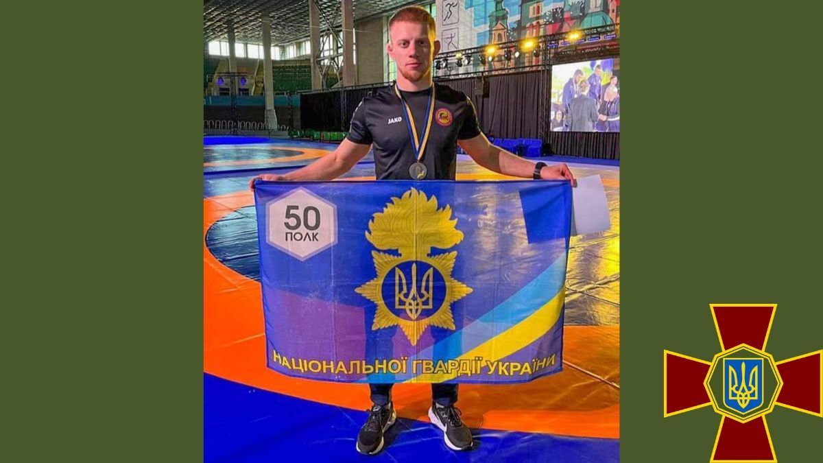 Нацгвардієць з Прикарпаття здобув "бронзу" з вільної боротьби