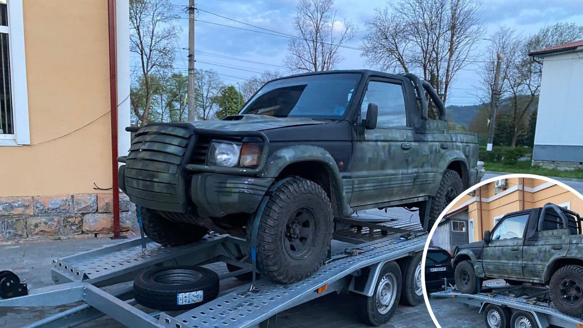 Делятинська громада передала авто для ЗСУ