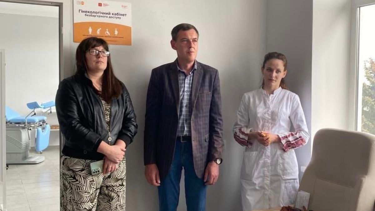 Гінекологічний кабінет безбар'єрного доступу відкрили в Городенці 2