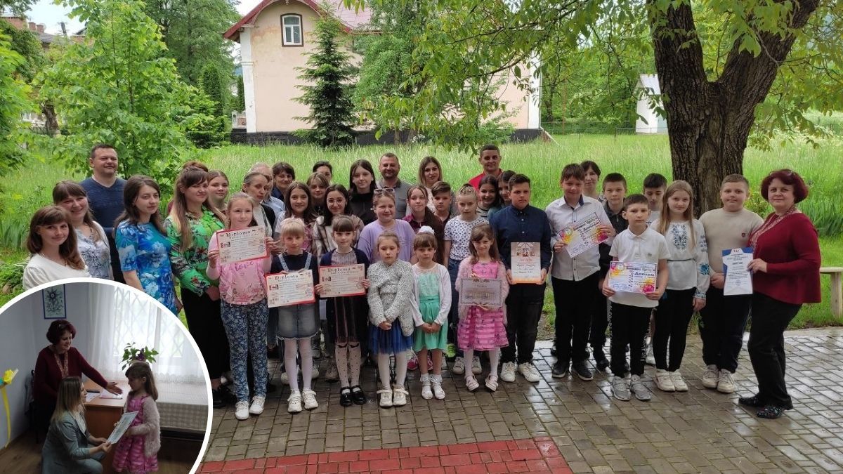 Дітей з Кутів нагородили дипломами за допомогу ЗСУ