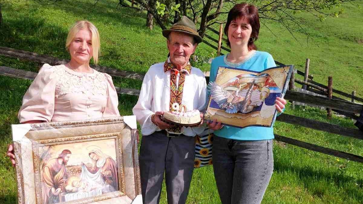 Івану Гаврильчуку з Верховинщини виповнилось 90 років 1