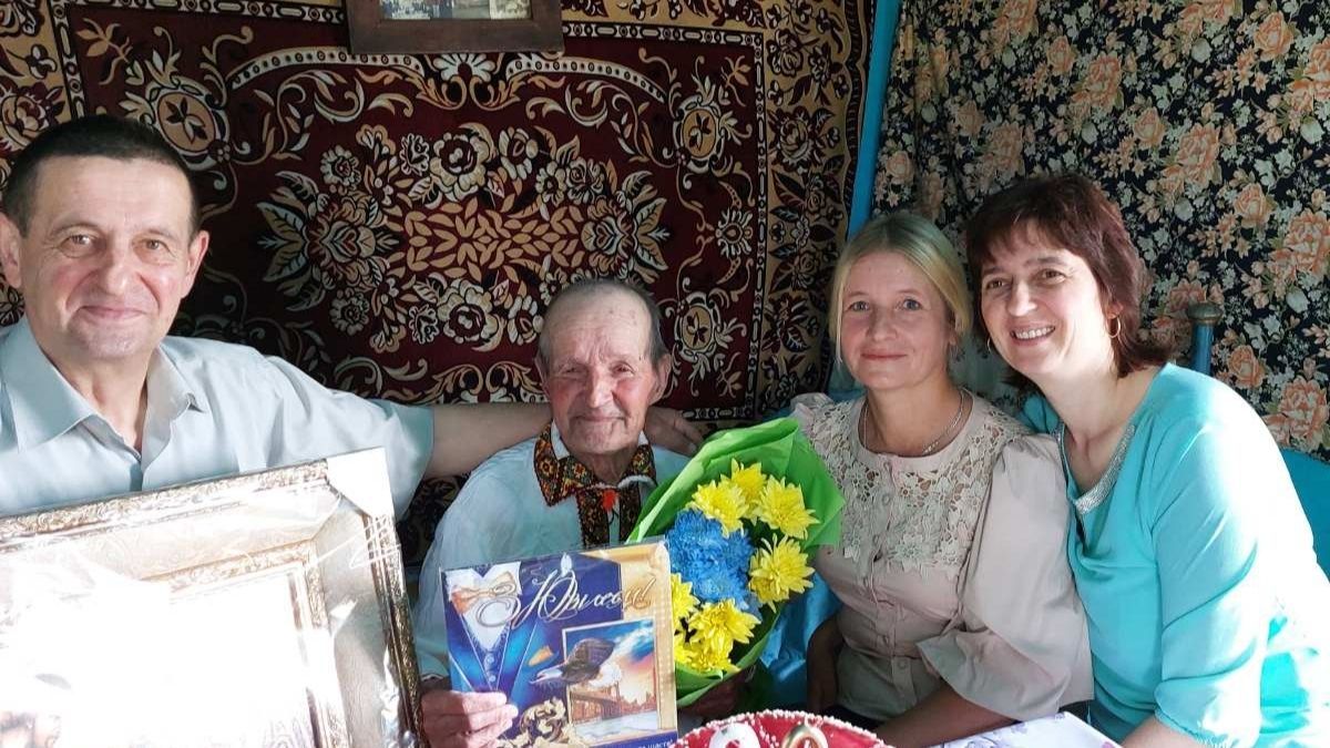 Івану Гаврильчуку з Верховинщини виповнилось 90 років 2