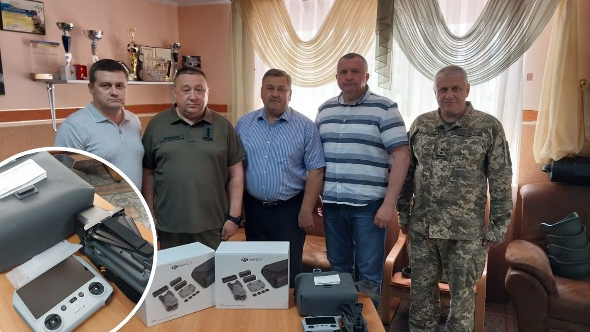 Городенківська громада передала дрони захисникам