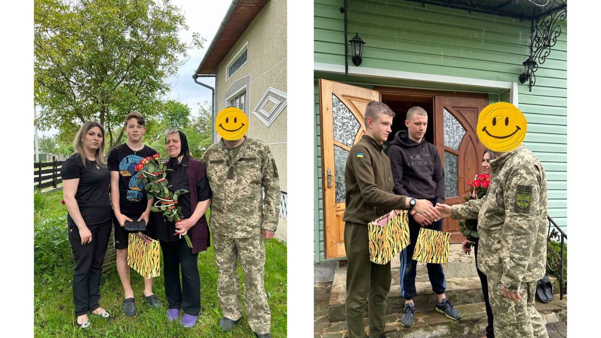 Дітям загиблих бійців із Косівщини подарували сучасні гаджети 2