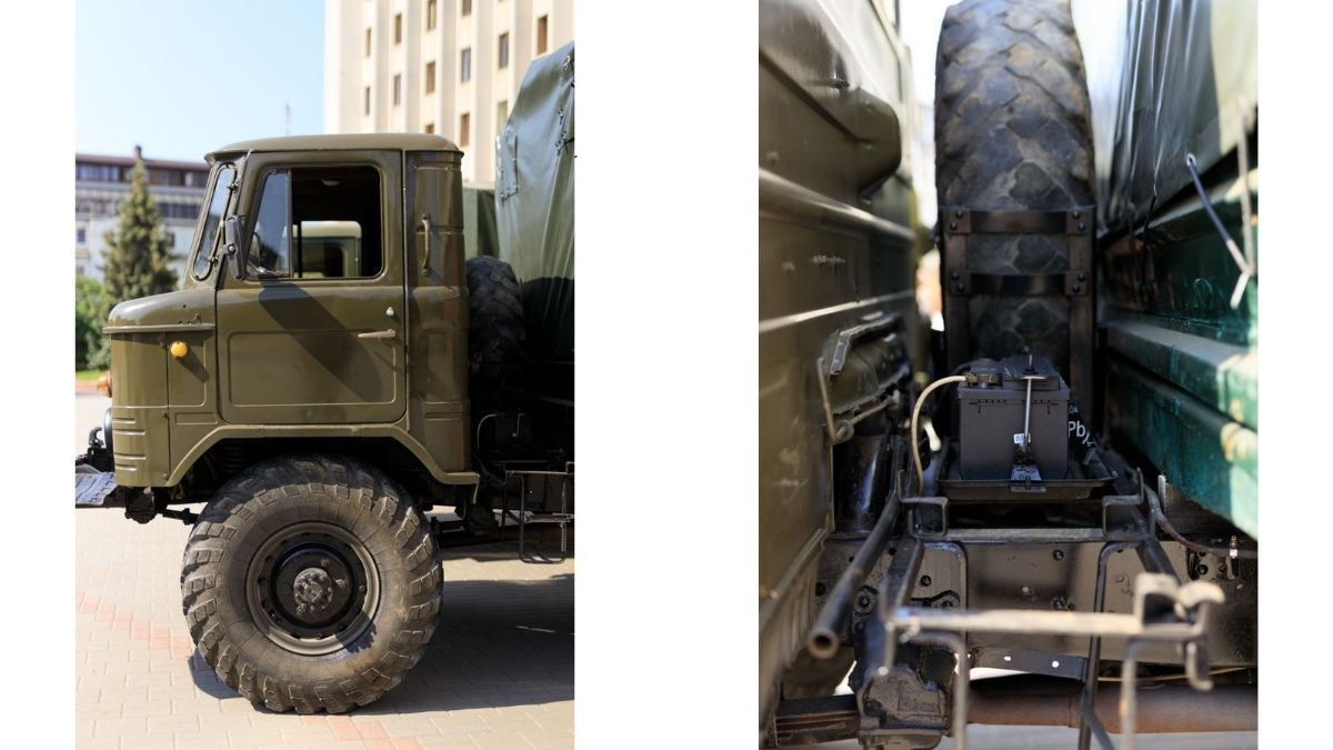 Для військових відремонтували 2 автомобілі ГАЗ 66 2