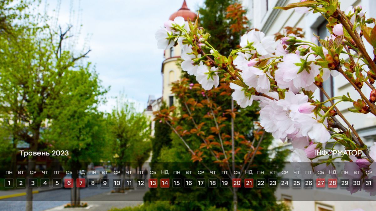 Календар на ваш робочий стіл | Травень 2023 11