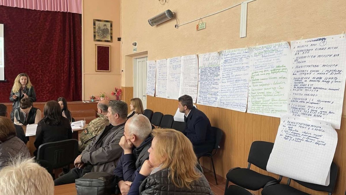 У Верхньому Вербіжі відбулися громадські консультації у рамках програми "Dobre" 1