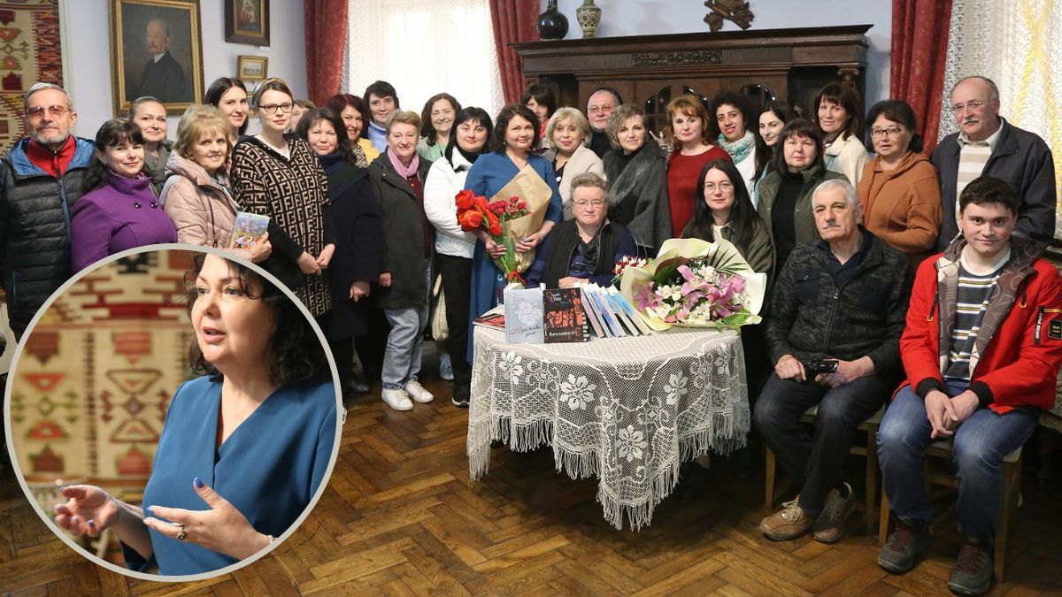 Оксана Кузів презентувала коломиянам новий роман "Безсмертіє"