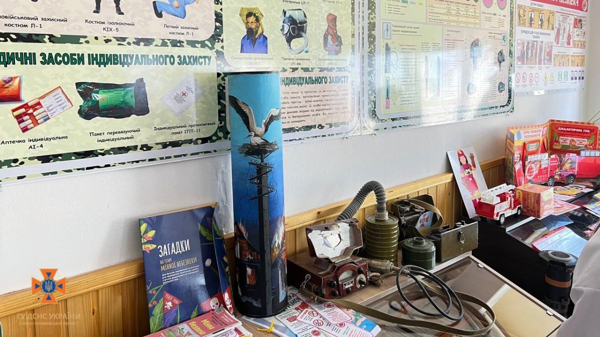 На Косівщині у одному з ліцеїв відкрили клас безпеки 3