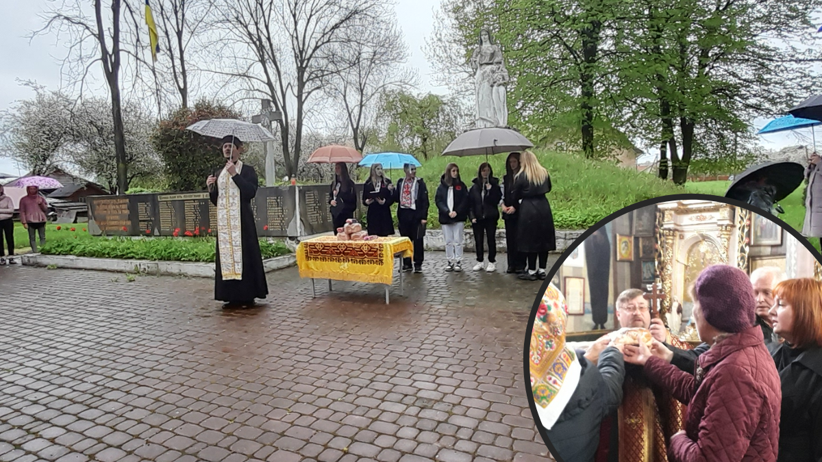 У селах Коломийщини відбулися урочистості присвячені Дню пам'яті та примирення