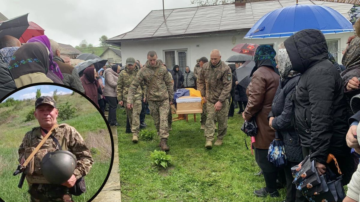 Надвірнянщина провела в останню дорогу Героя Івана Насадюка