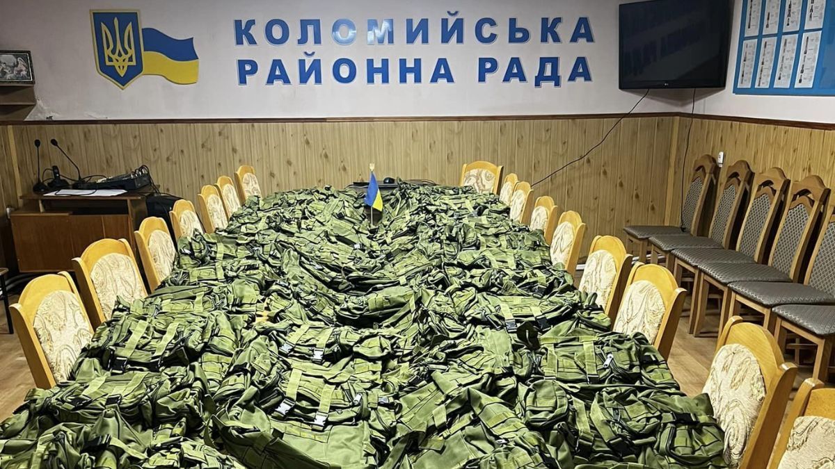 Бійцям коломийської тероборони передали чергову допомогу 2