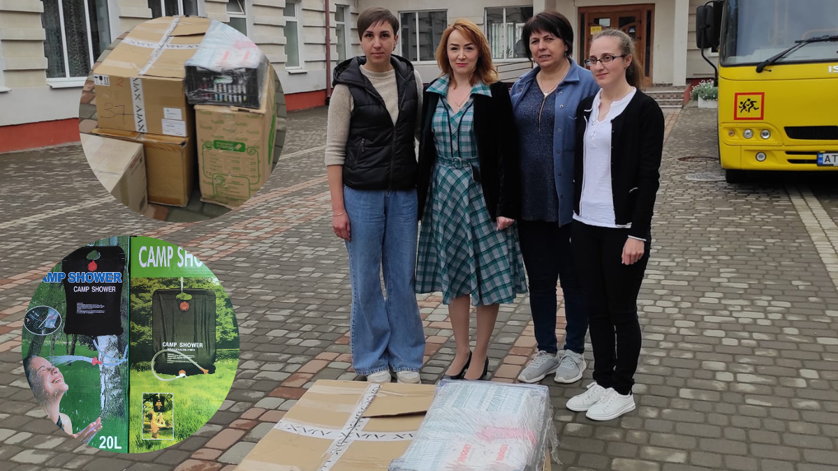 Коломийський ліцей №5 передав чергову допомогу захисникам 1