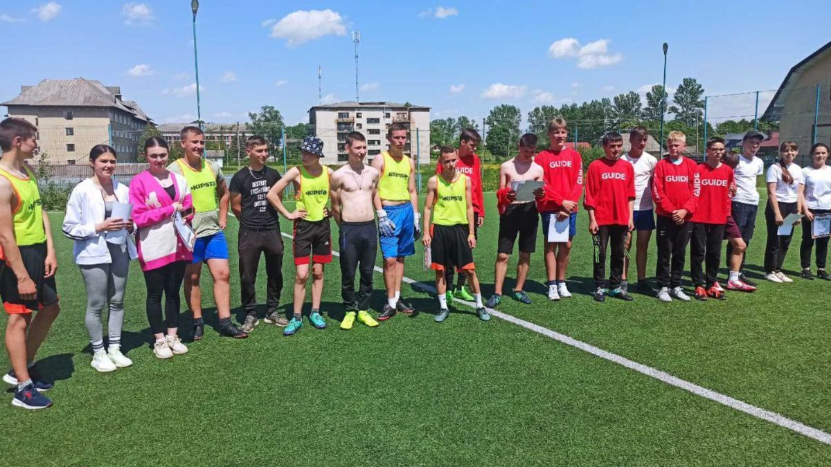 У Коршеві серед школярів провели військово-патріотичну гру "Сокіл" 3