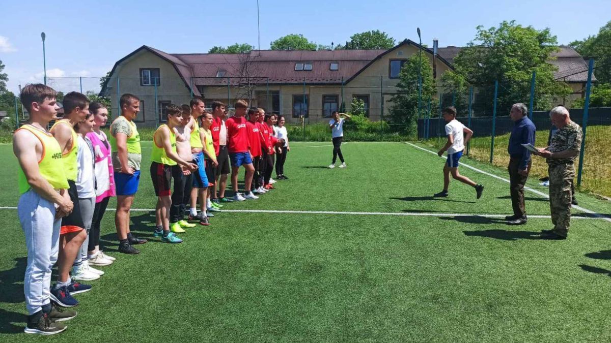 У Коршеві серед школярів провели військово-патріотичну гру "Сокіл" 2