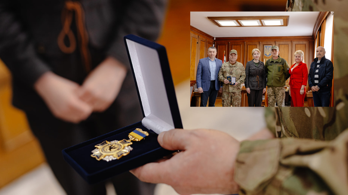 Командир стрілецького батальйону 10-ї бригади отримав медаль