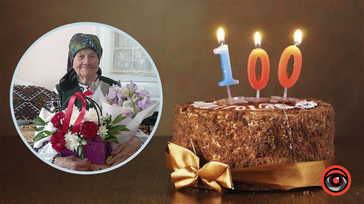 Ганна Харук з Коломийщини святкує 100-річний ювілей
