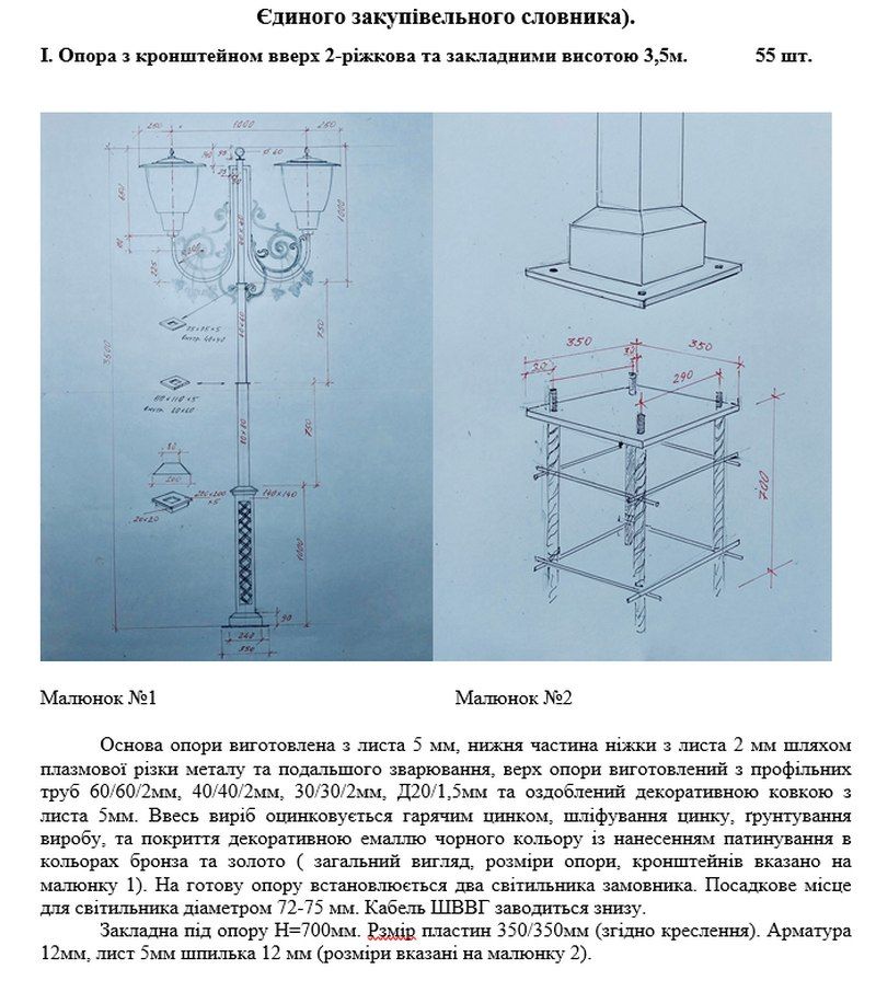 Коломия готова закупити світильники та декоративні елементи ліхтарів на понад 2 млн грн 2
