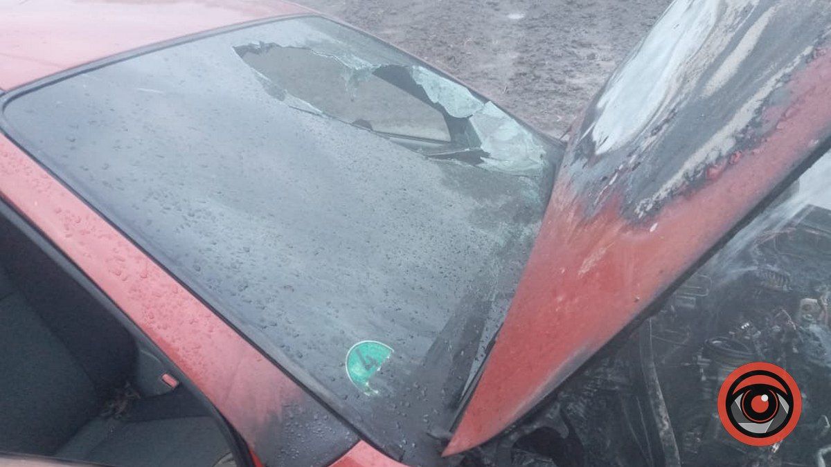 На Коломийщині спалахнув автомобіль