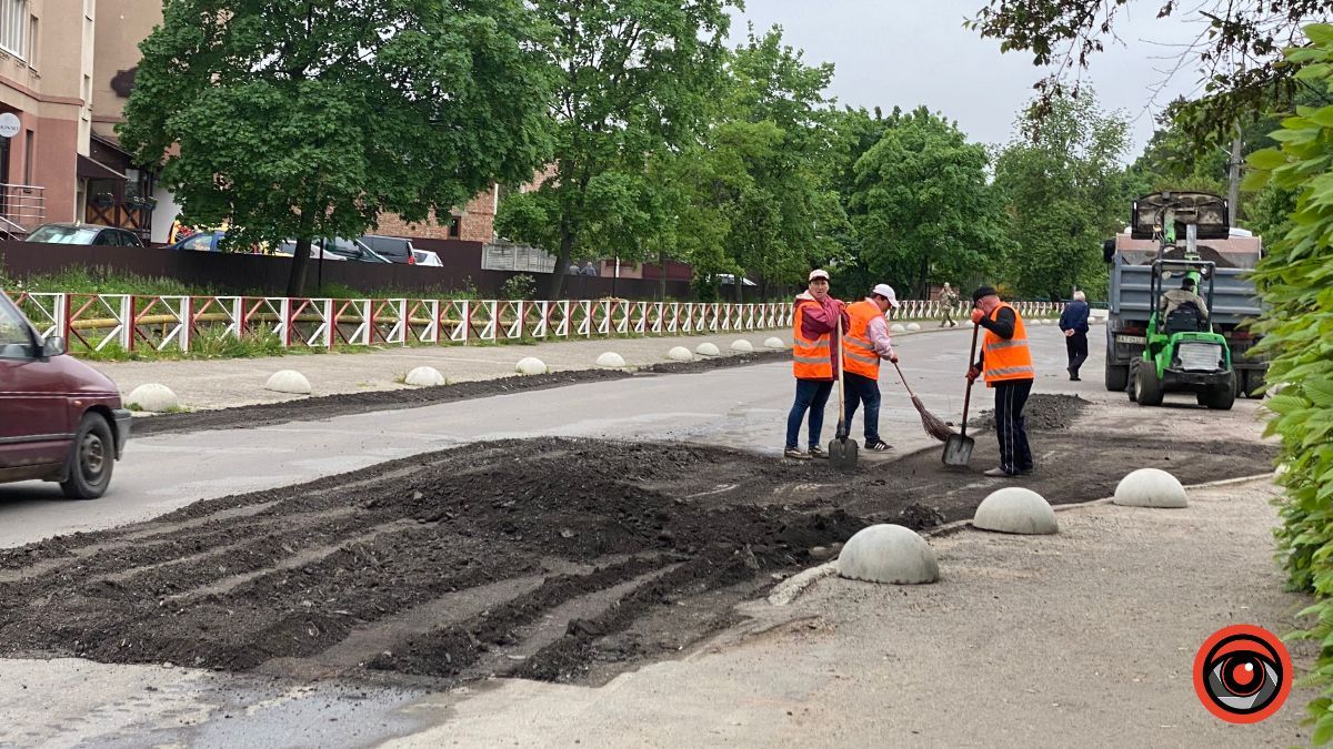На вулиці Степана Тарабалки розпочався ремонт дороги 2