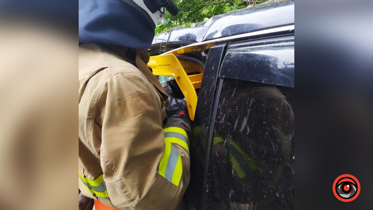 На Городенківщині авто злетіло з дороги 2