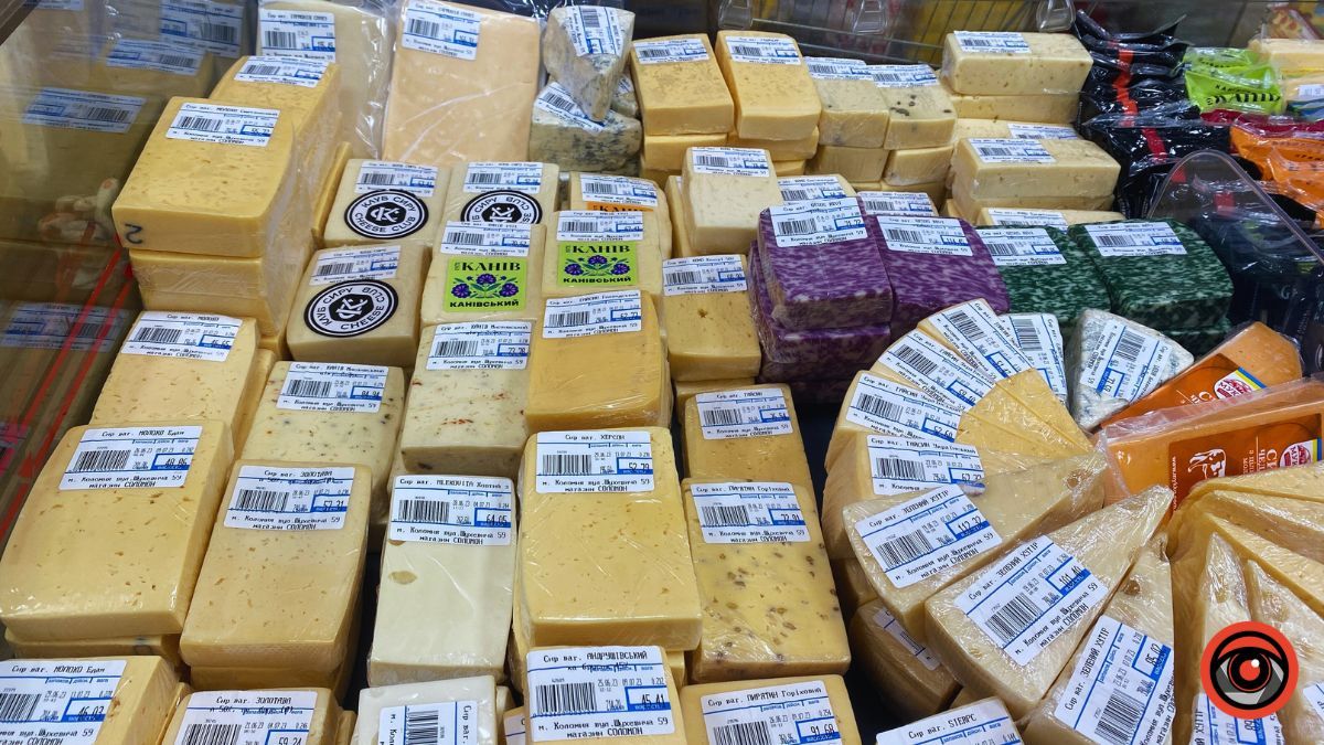 Яка вартість сиру в магазинах Коломиї 6