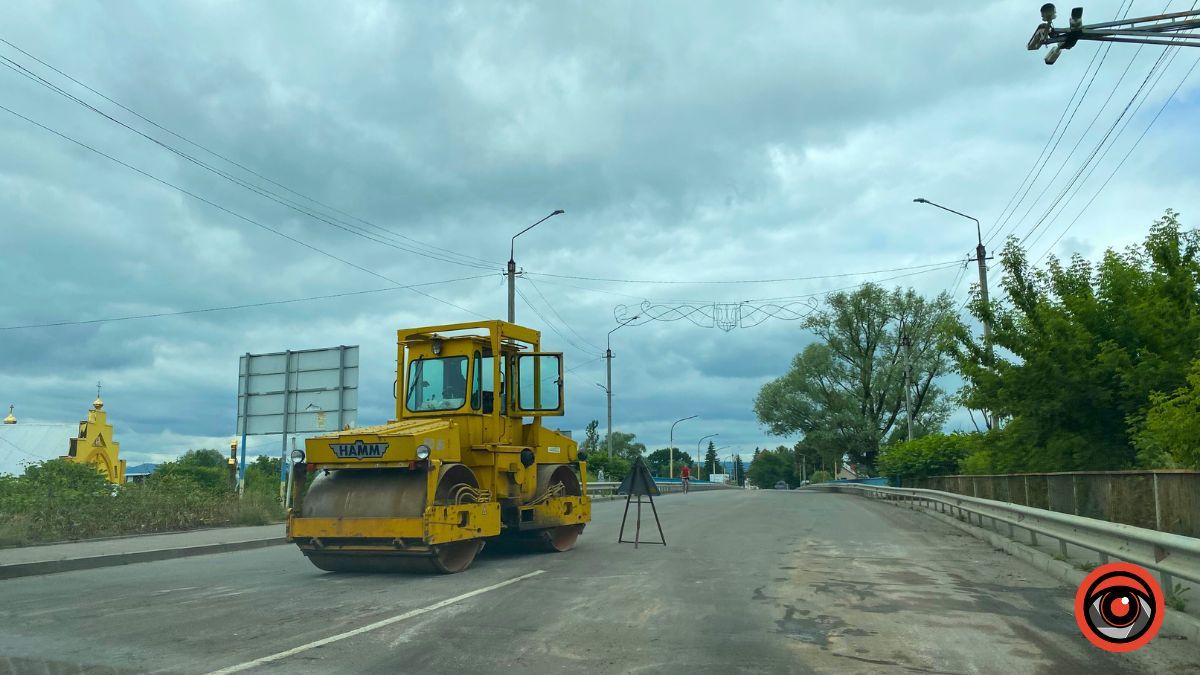 Біля Вербізького моста працює дорожня техніка: рух ускладнено 1
