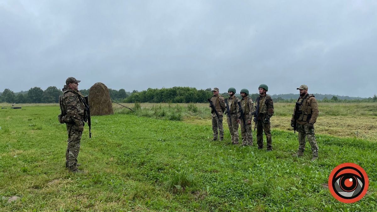 Для бійців добровольчого формування на Коломийщині організували тренування 1