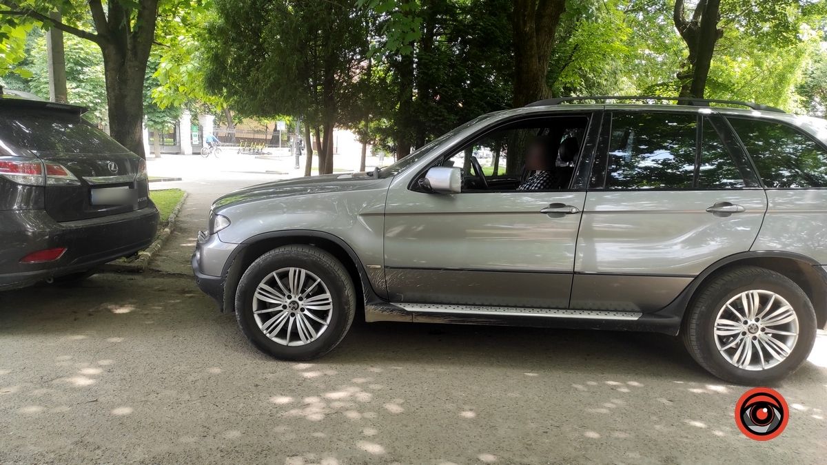 Аби у холодку: черговий випадок дивного паркування у Коломиї 1