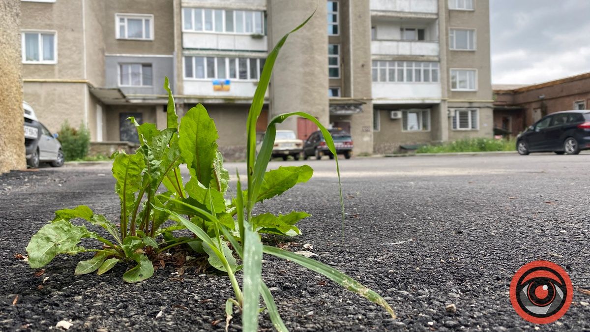 Мешканці Січових Стрільців та Лисенка скаржаться на якість відремонтованих прибудинкових територій