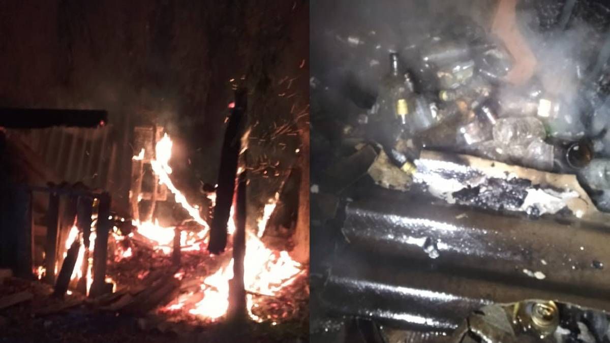 В ніч на 4 червня горів будинок в селі під Городенкою 1