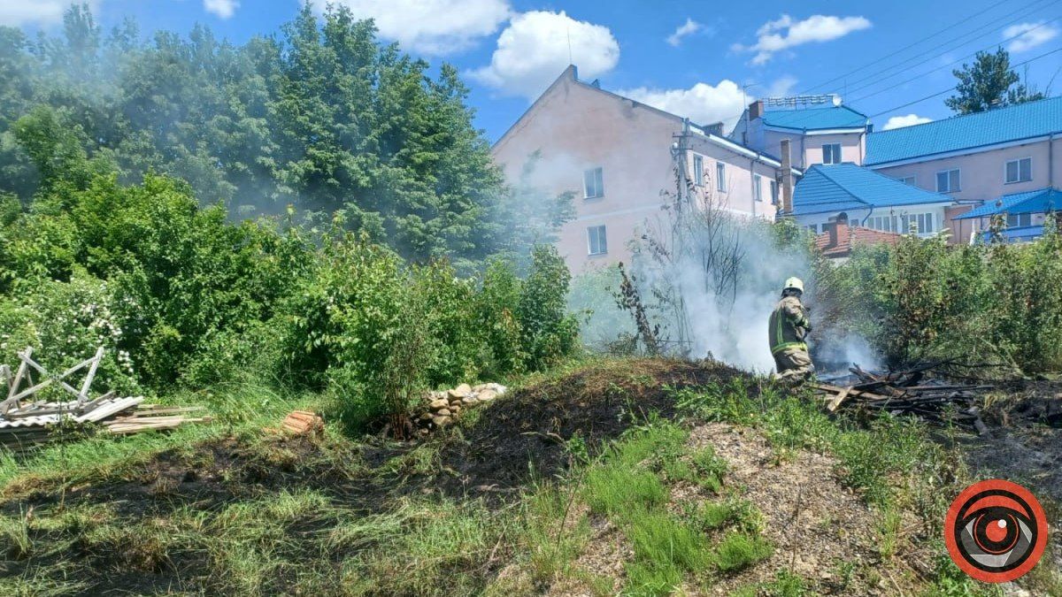 Неподалік готелю у Корничі – пожежа 2