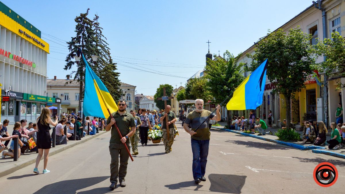 Похорон Володимира Жданова у Коломиї
